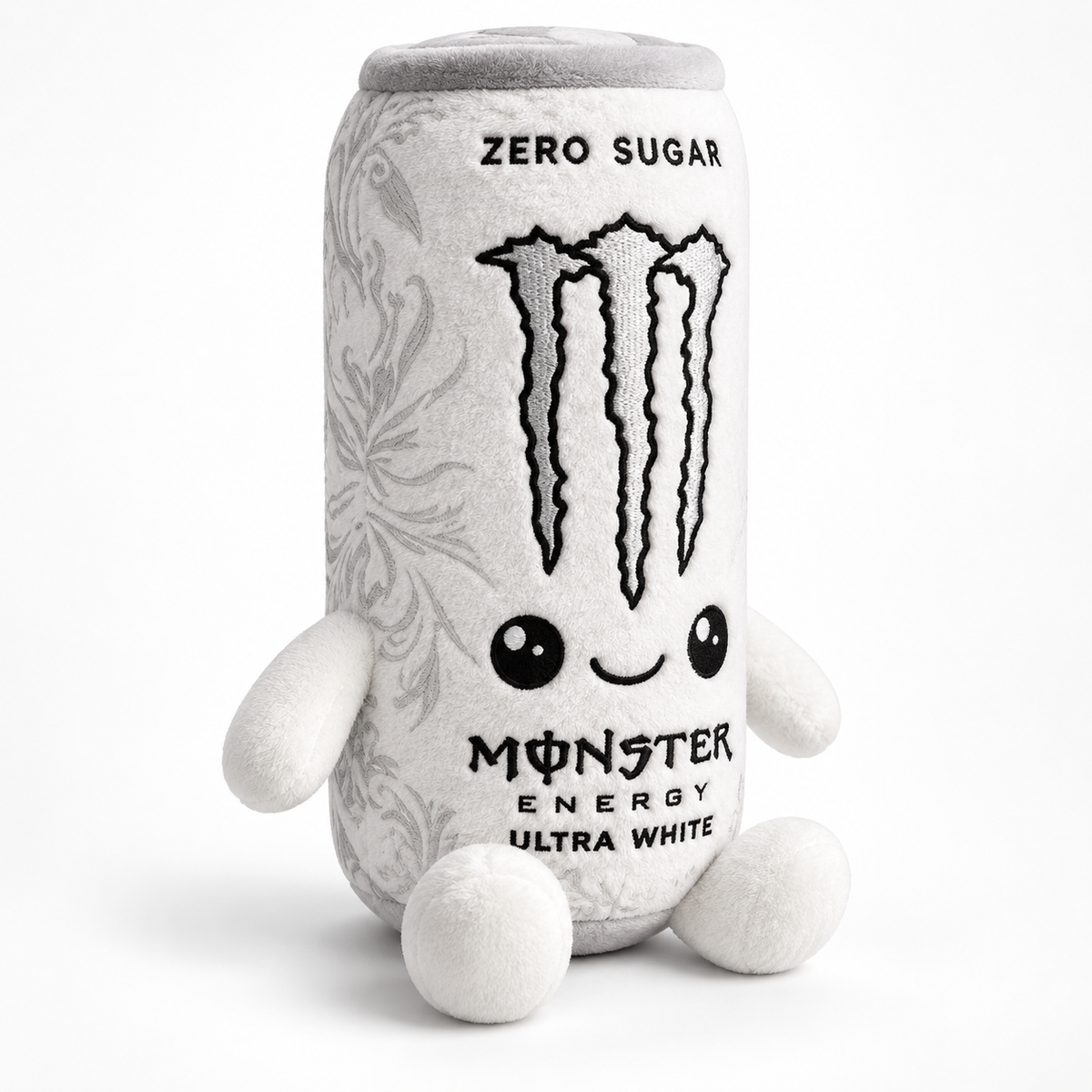 White Kaiju Energy Plush