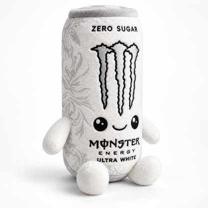 White Kaiju Energy Plush